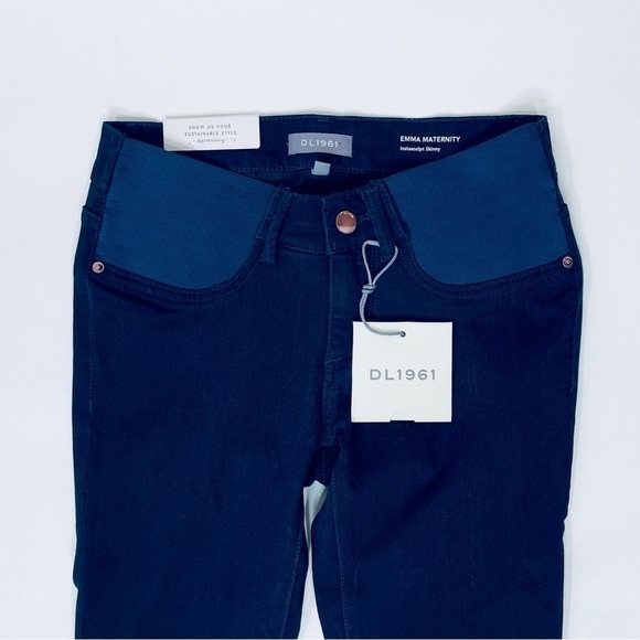NWT Last One DL1961 Emma Skinny Maternity Jeans - Size 23 - Picture 6 of 12